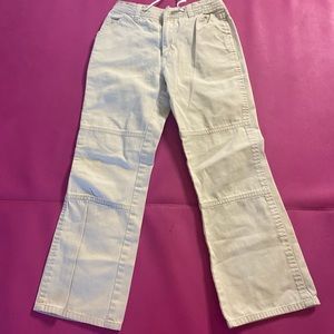 White jeans kids 7